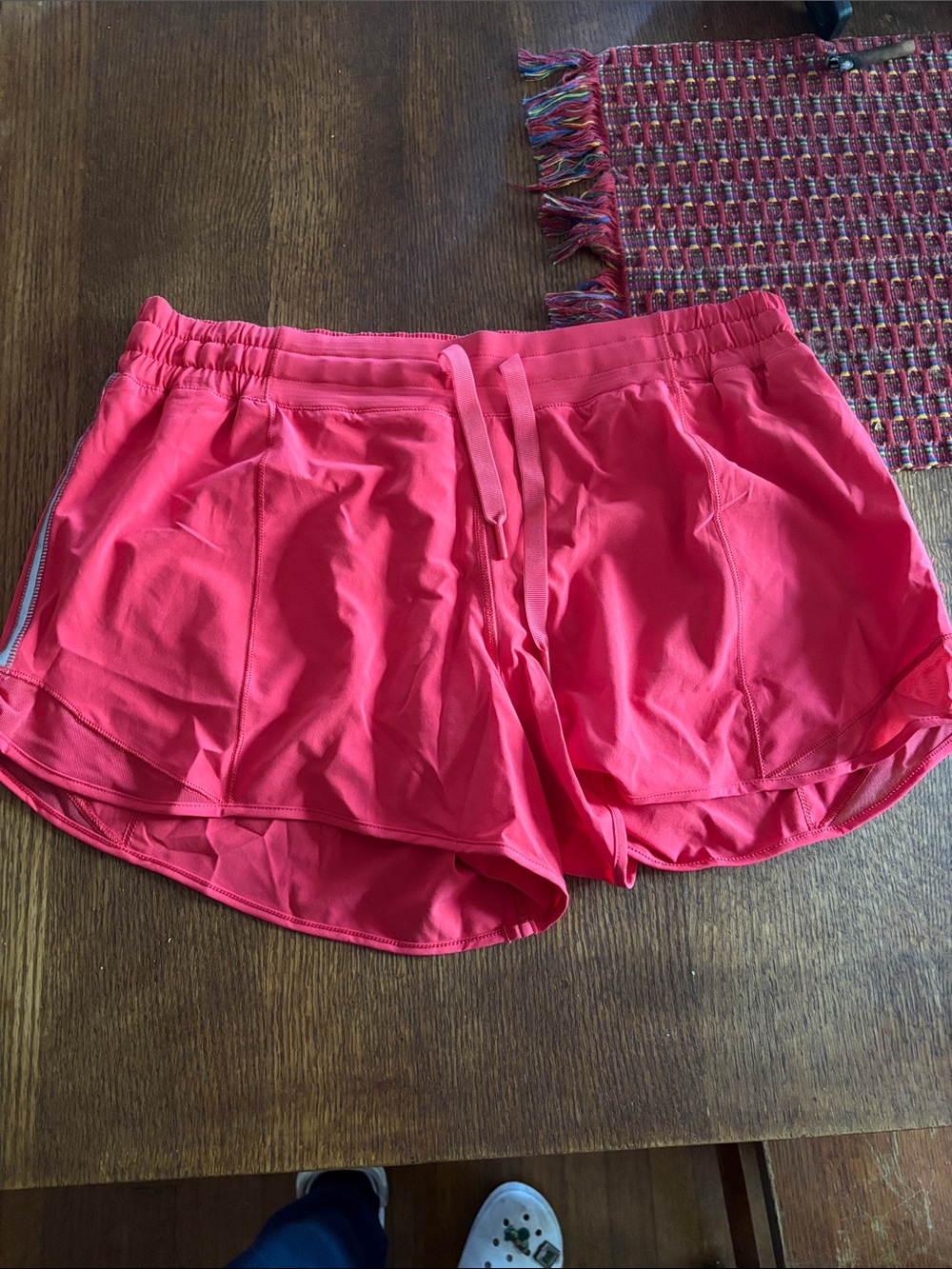 Lululemon Athletica Bright hotty hot Running Shorts size 12T
